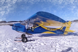 Sněhové vločky zviditelňují pilotům turbulenci za překážkami